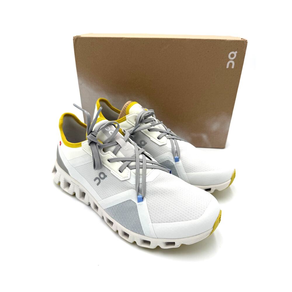 New On Women's Cloud X 3 AD Running Shoes - Ice/Ultramarine - Women's 11